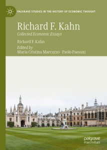Presentation of the volume “Richard F. Kahn. Collected economic essays” edited by Maria Cristina Marcuzzo and Paolo Paesani